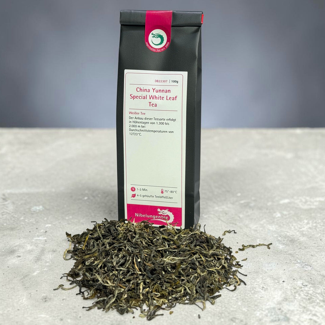 China Yunnan Special White Leaf Tea