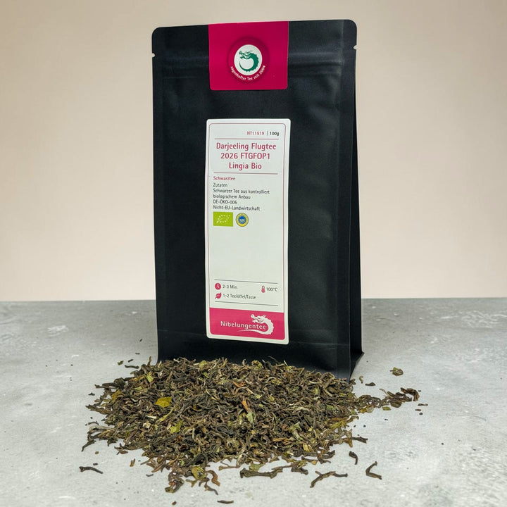 Darjeeling Flugtee 2026 FTGFOP1 Lingia Bio