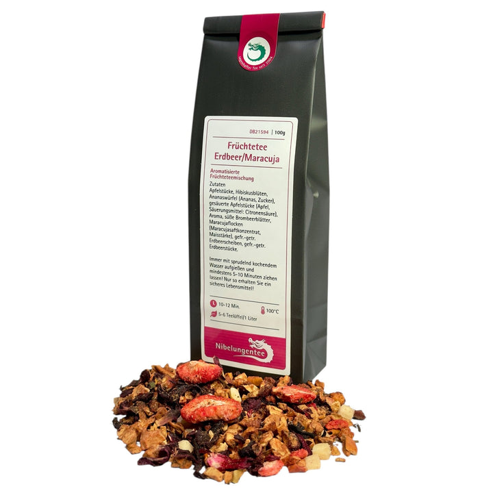 Früchtetee Erdbeer/Maracuja