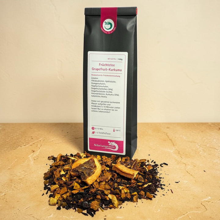 Früchtetee Grapefruit - Kurkuma