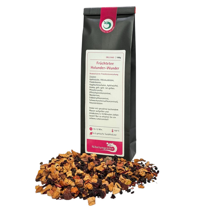 Früchtetee Holunder - Wunder