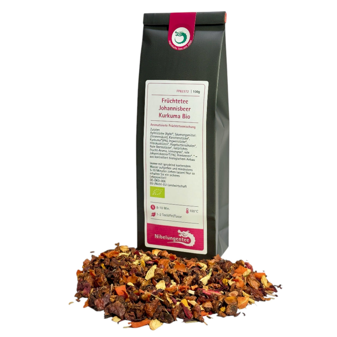 Früchtetee Johannisbeer Kurkuma Bio