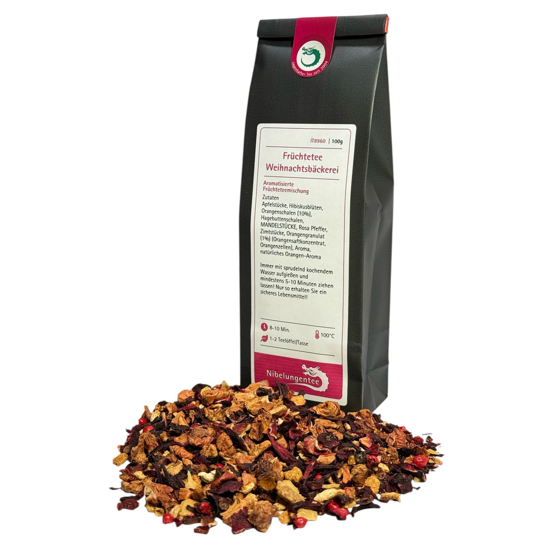 Früchtetee Weihnachtsbäckerei
