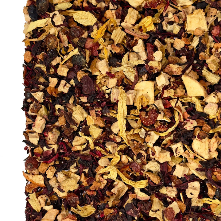 Früchtetee Apfel - Erdbeer - Rhabarber