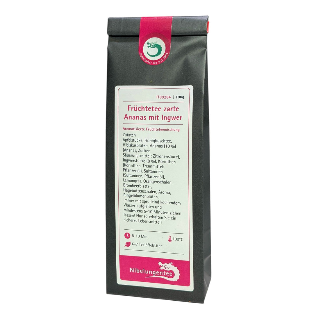 Früchtetee zarte Ananas mit Ingwer