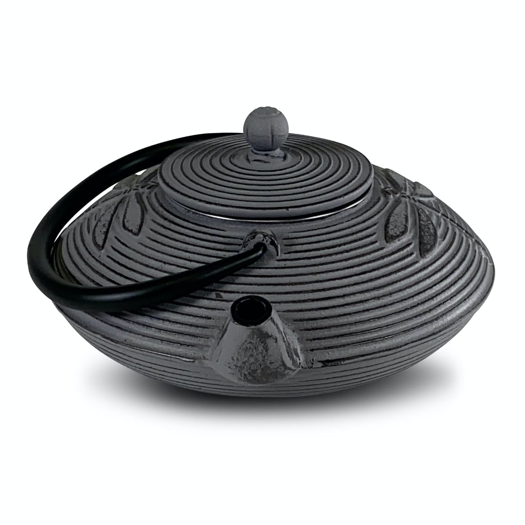 Gusseisen Teekanne Dragonfly 0,8 Liter Grau