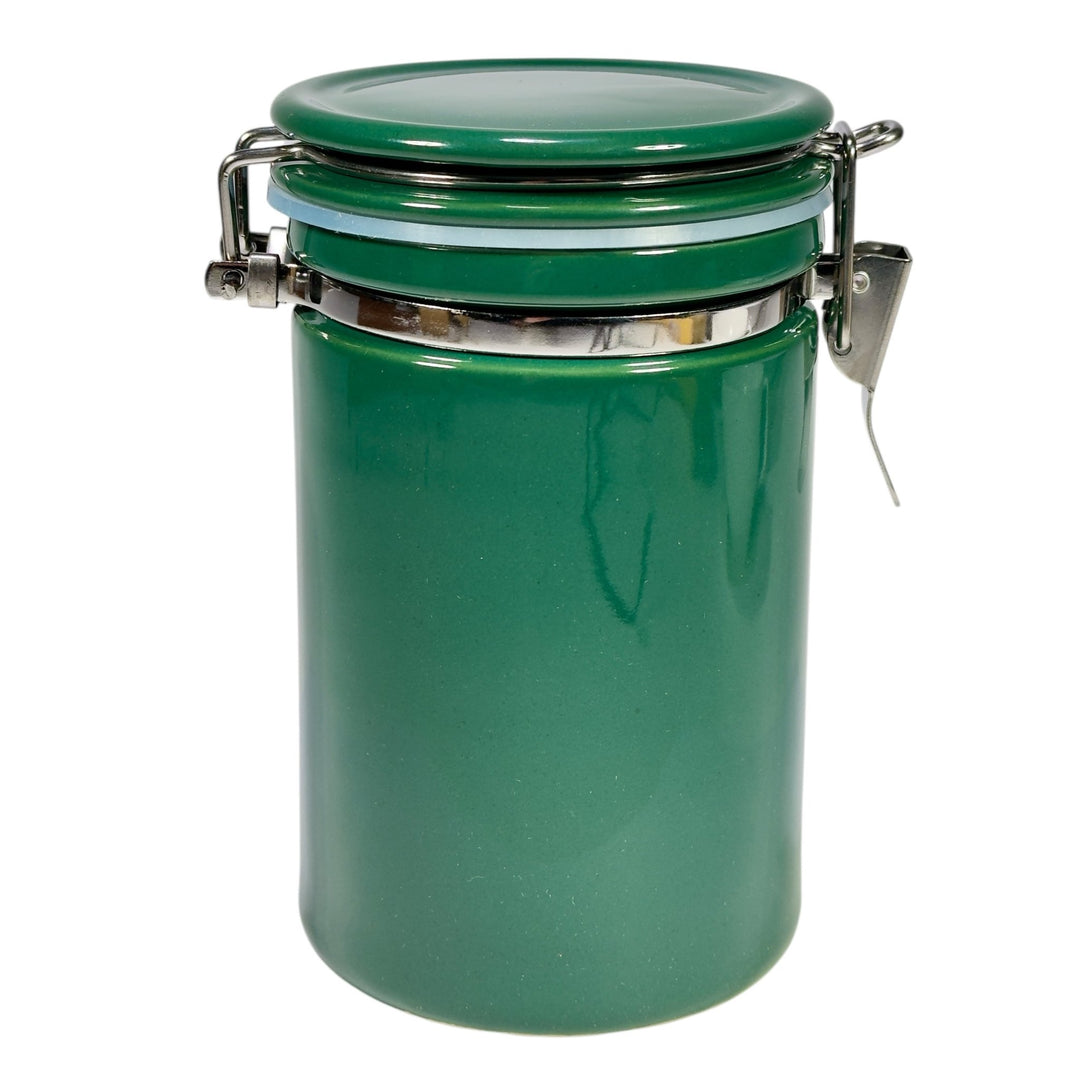 Keramik Kaffeedose Zero Moosgrün 200g