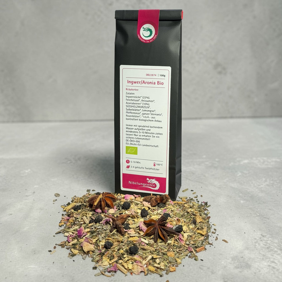 Kräutermischung Ingwer/Aronia Bio