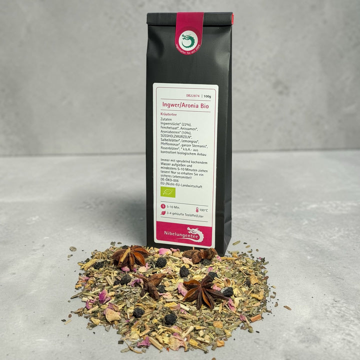 Kräutermischung Ingwer/Aronia Bio