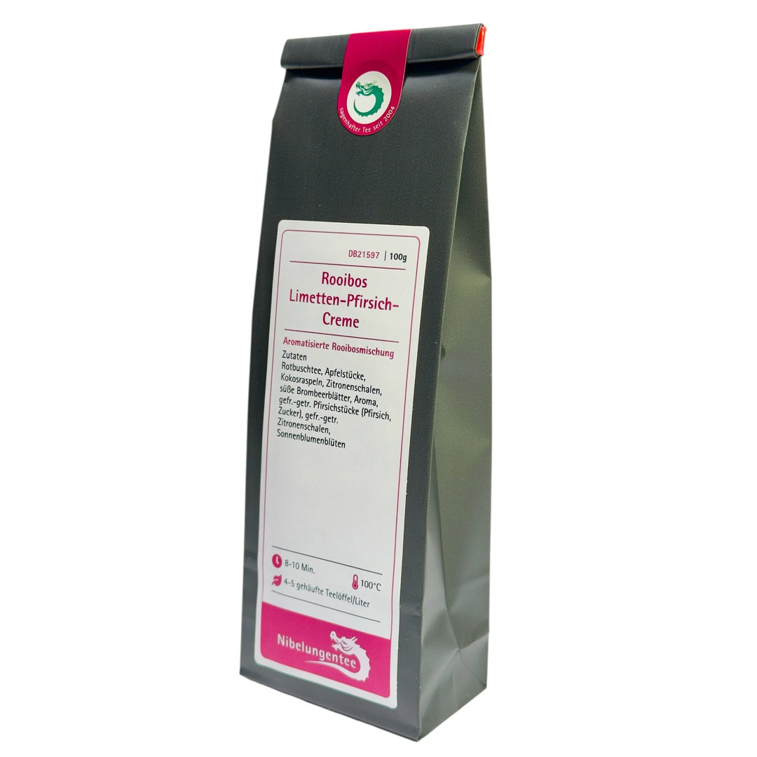 Rooibos Limetten - Pfirsich - Creme