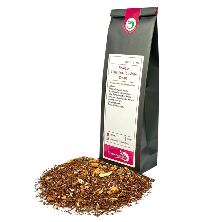 Rooibos Limetten - Pfirsich - Creme