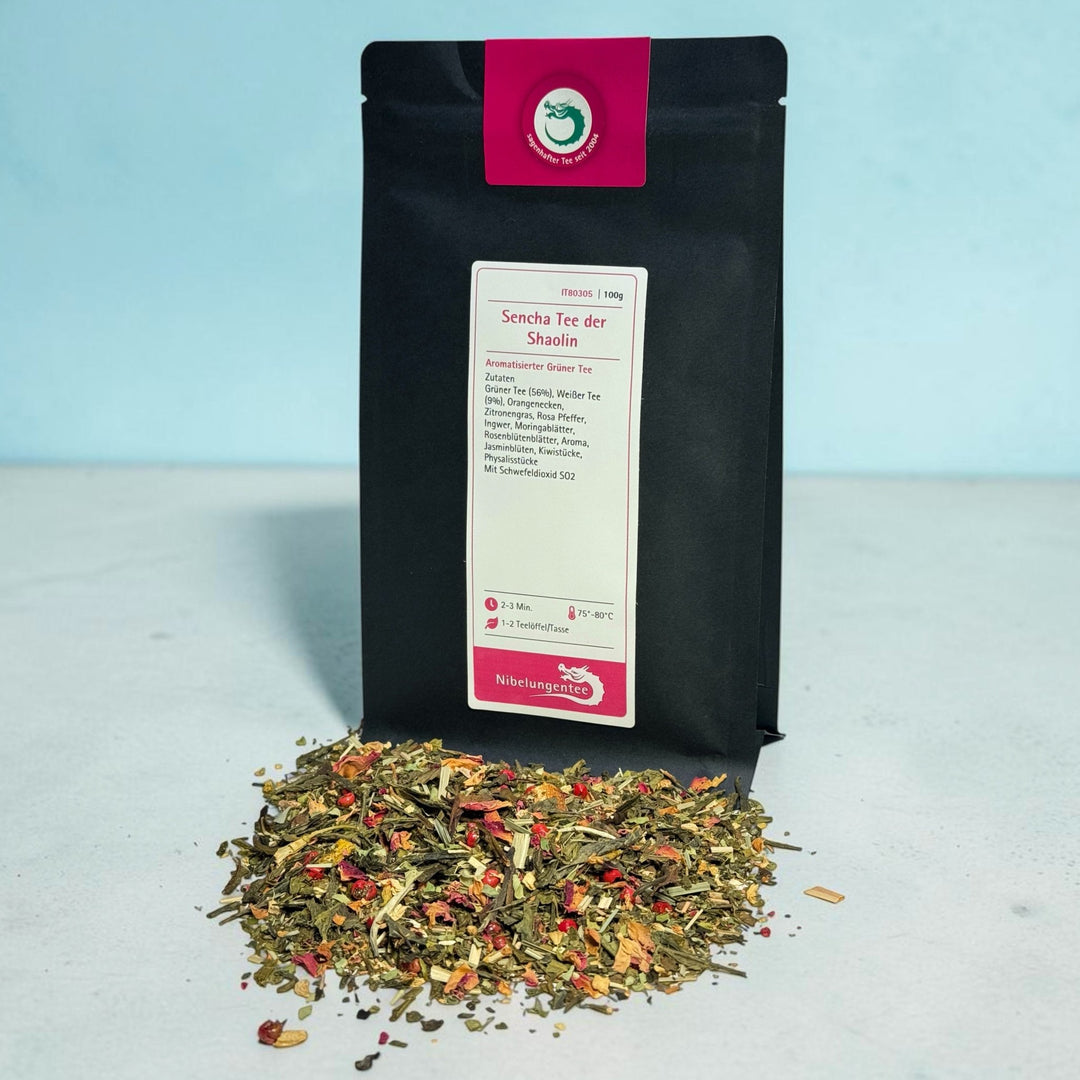Sencha Tee der Shaolin