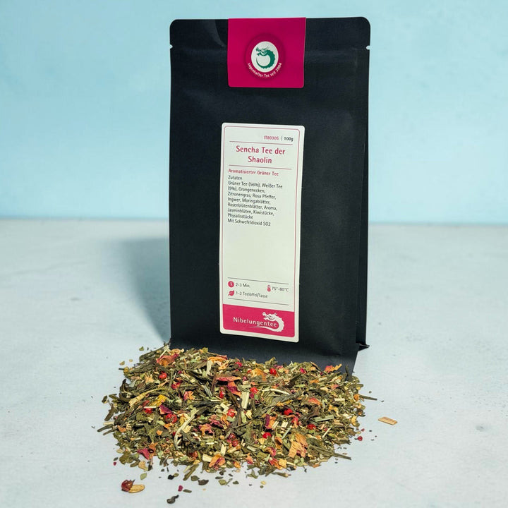 Sencha Tee der Shaolin