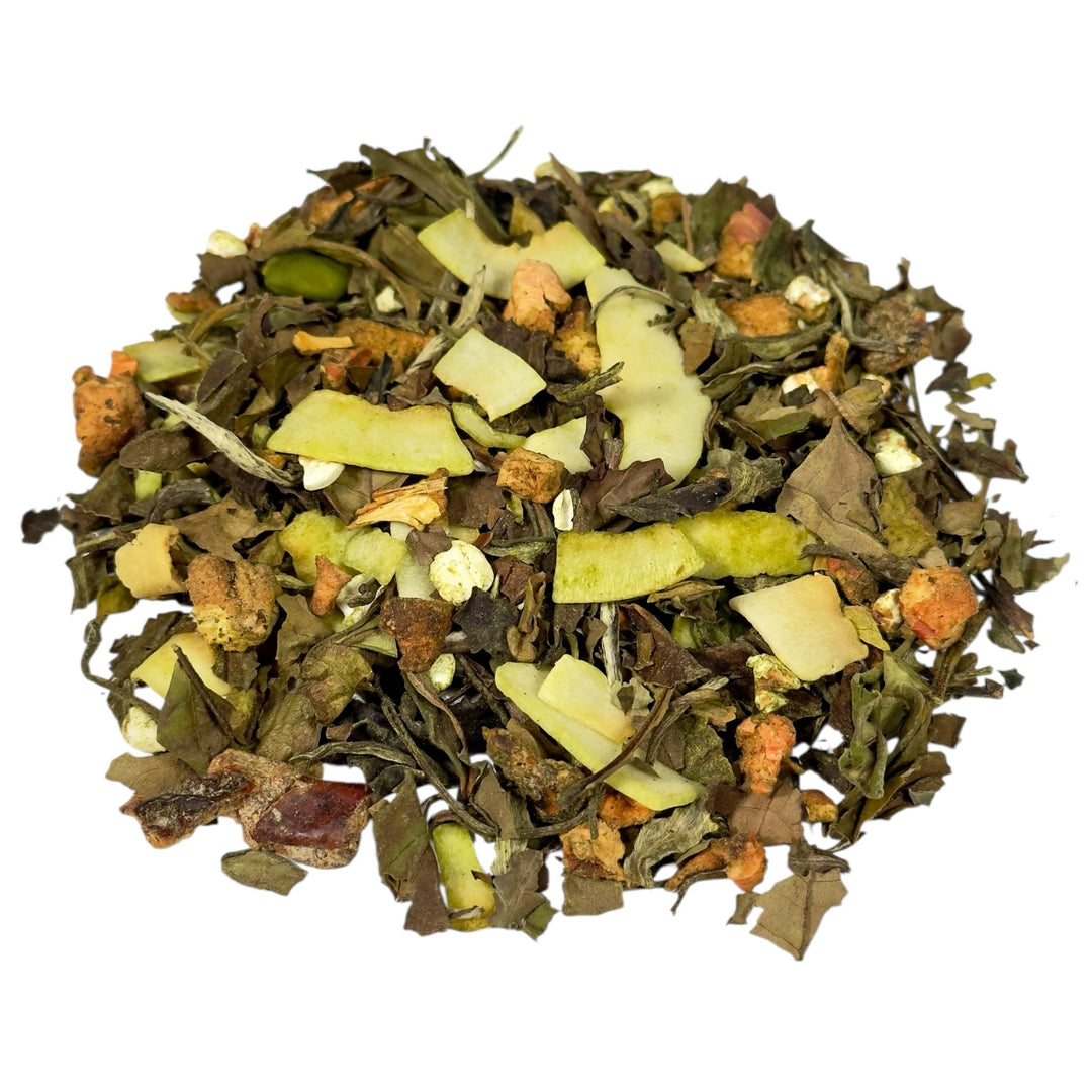 Weißer Tee Pistaziencreme