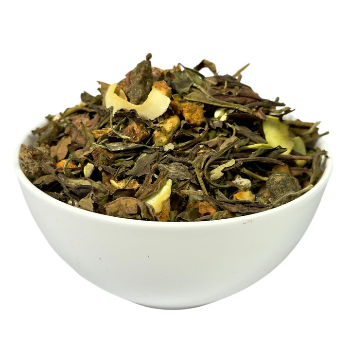 Weißer Tee Pistaziencreme